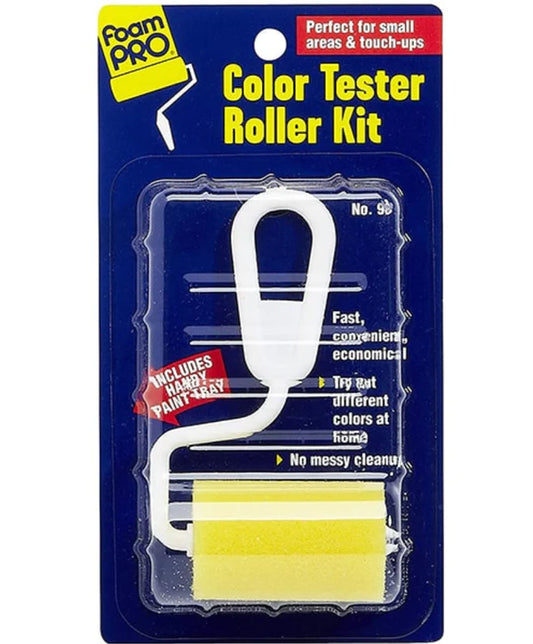 FoamPRO 2-Piece Color Tester Roller Kit